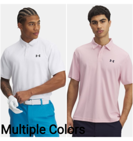 Under Armour Under Armour Mens Tee To Green Pique Polo Shirt