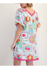 Whatamelon and Cherry Dress