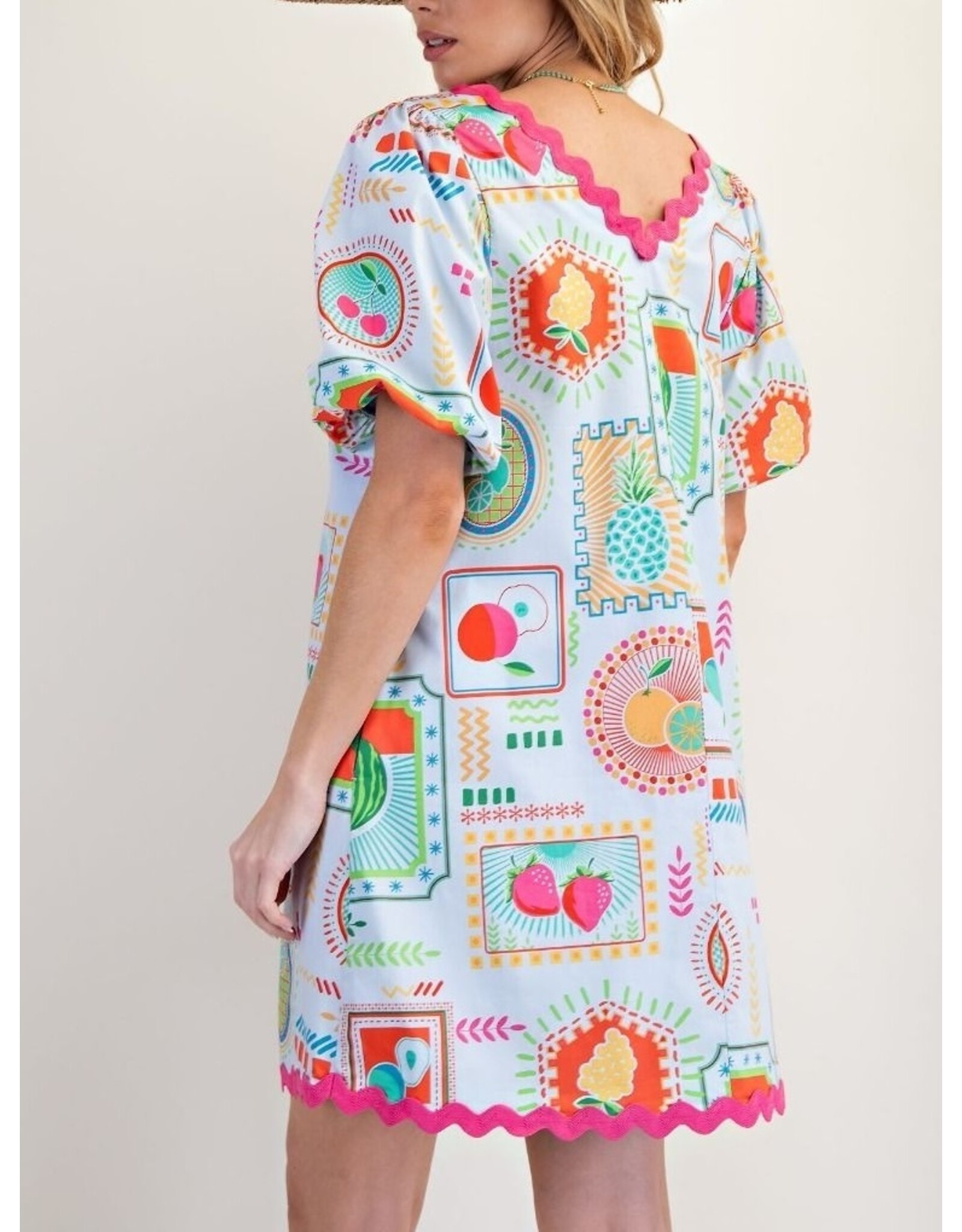 Whatamelon and Cherry Dress