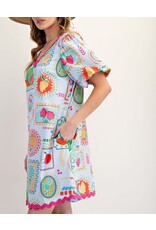 Whatamelon and Cherry Dress