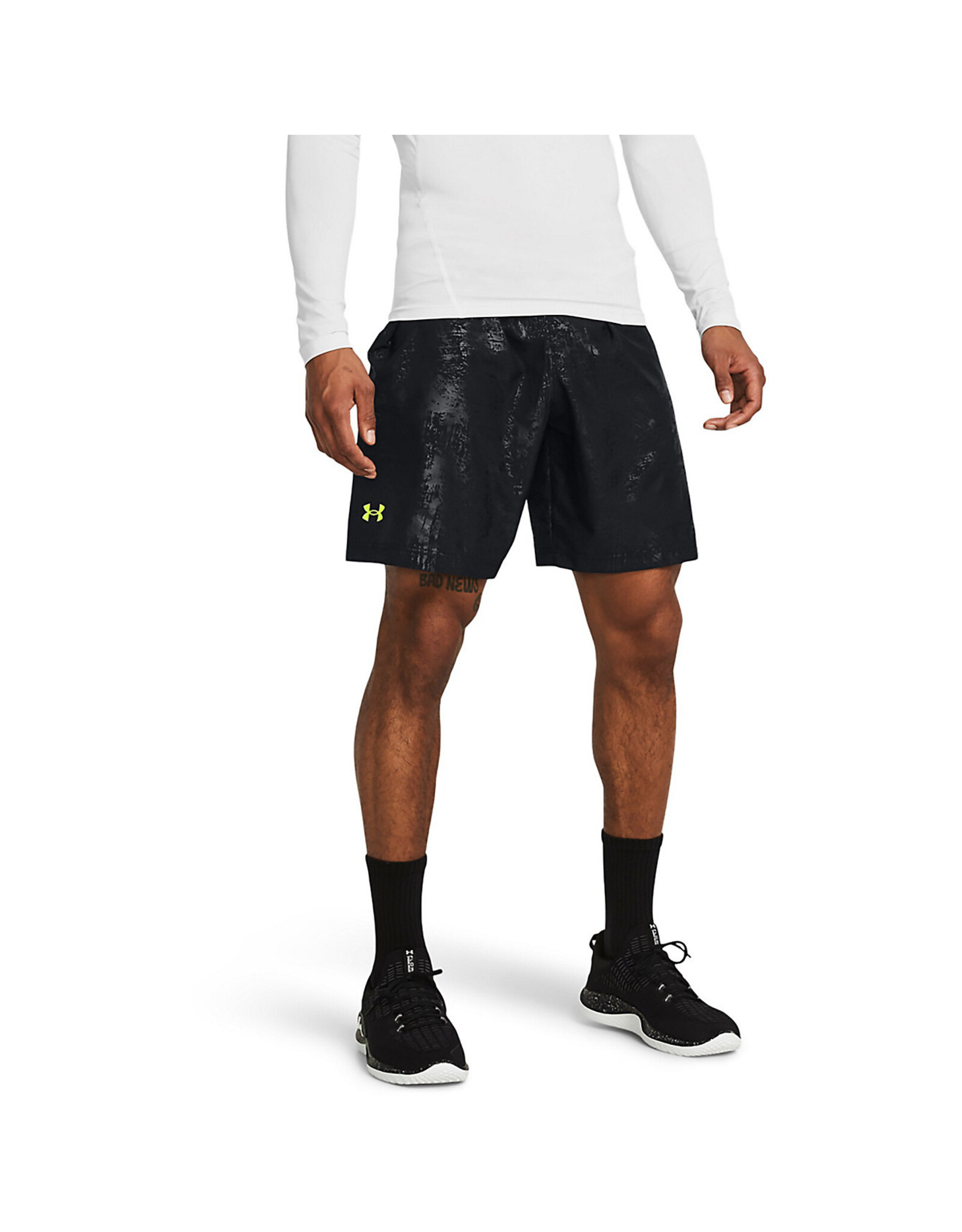 Under Armour Under Armour Mens Tech Woven Emboss Shorts