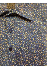 Falling Tees Print Golf Short Sleeve Polo