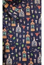 Tequila Evening Print Short Sleeve Shirt