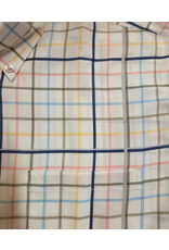 Mens Neopolitan Window Pane Long Sleeve Shirt