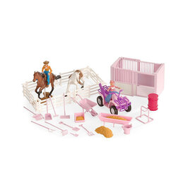 Western Bigtime Rodeo Stall And ATV Play Set