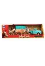 MF Western Chevy Pickup 1995 and Horse Trailer Set