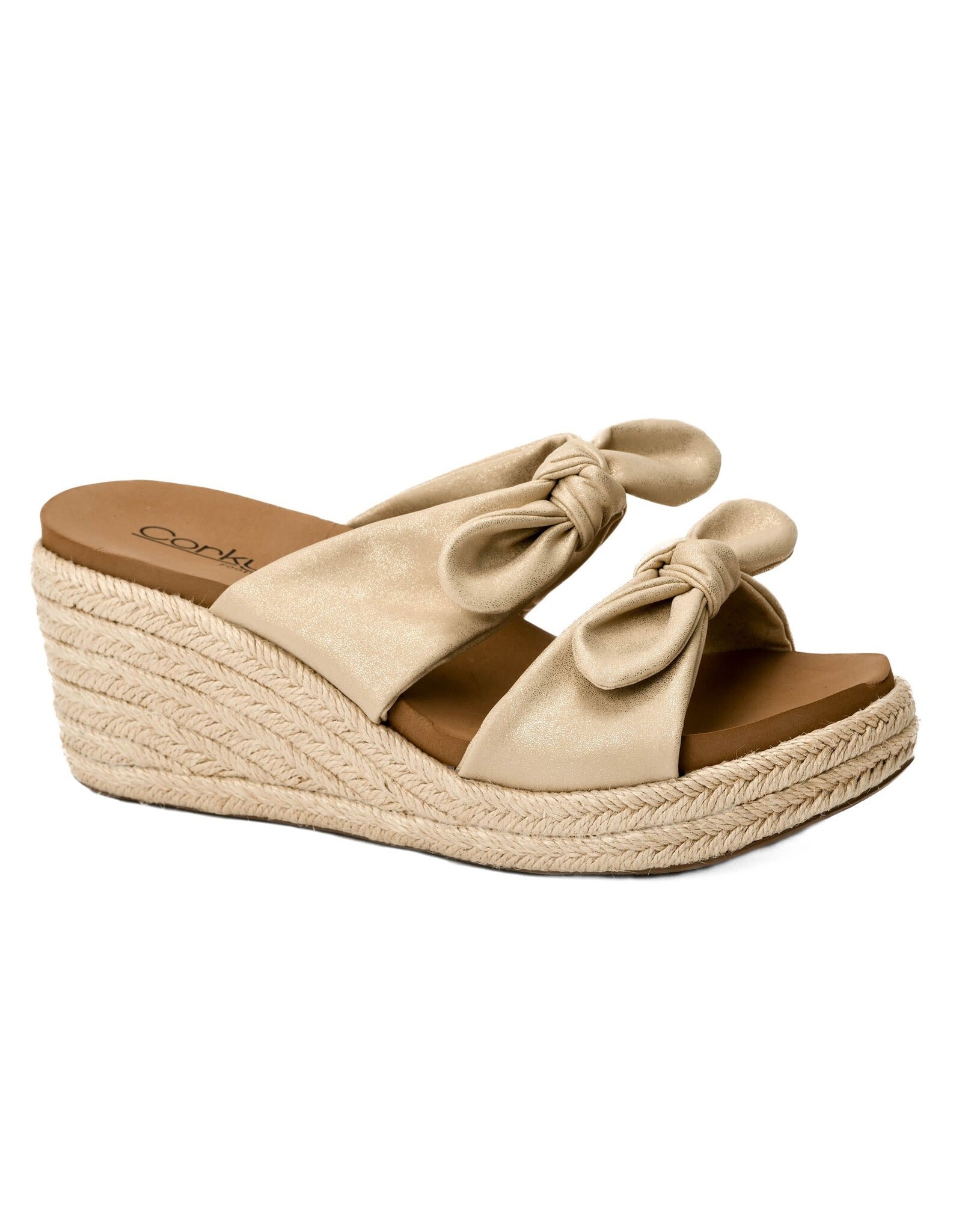 Corkys Corkys Tie the Knot - Gold Wash Metallic