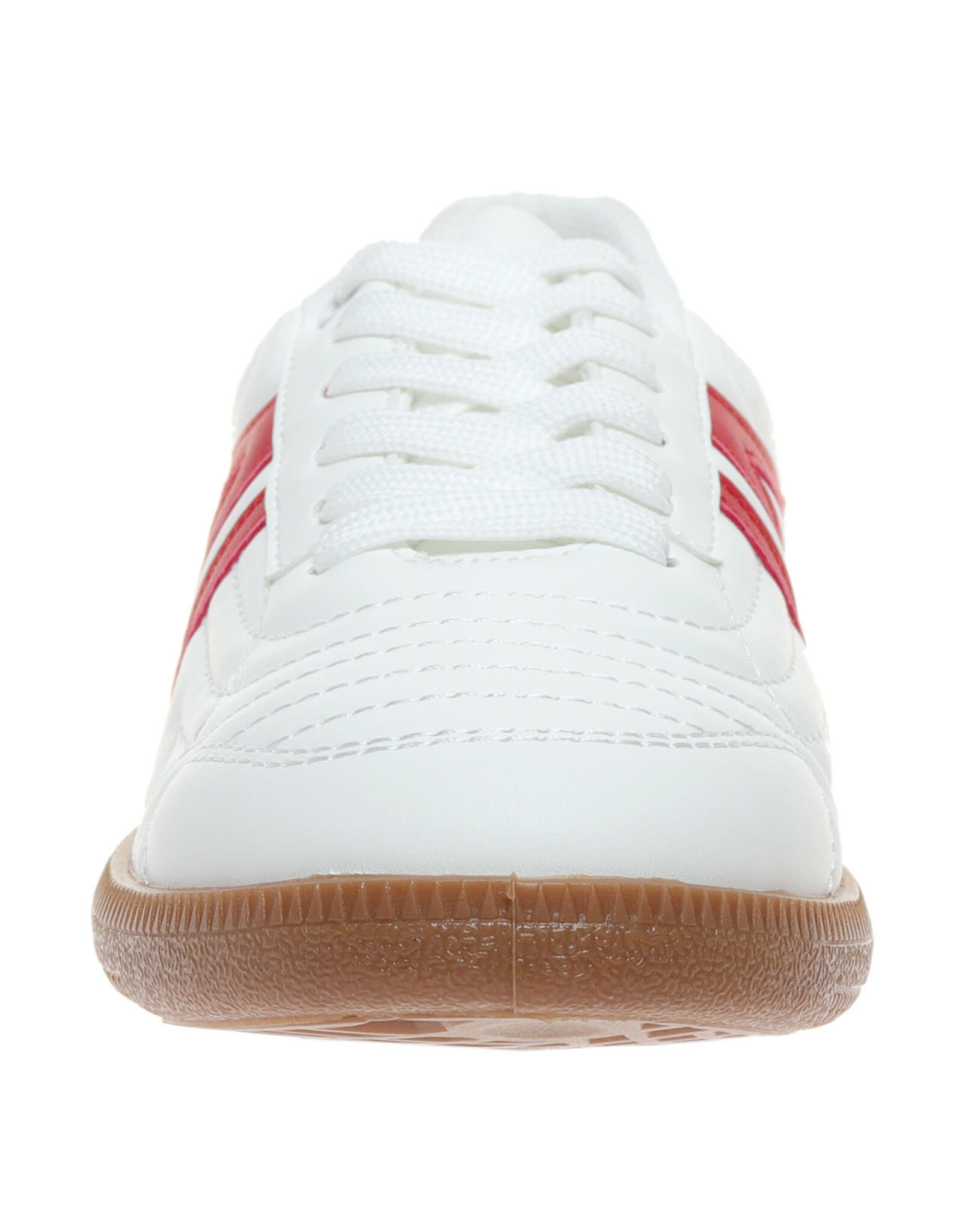 Great-2 Quilted Sneaker with Red Combo