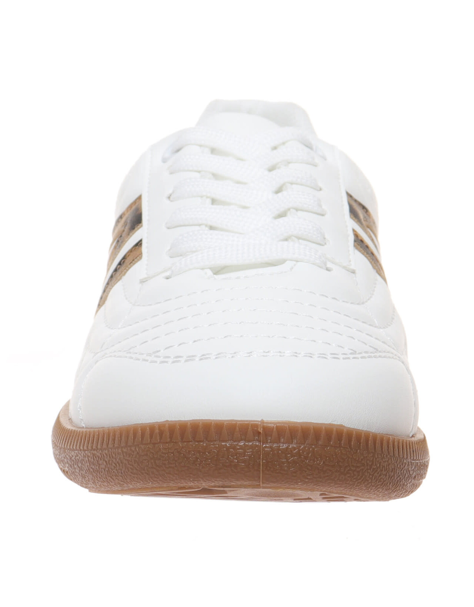 Great-2 Quilted Sneaker with Leopard Combo