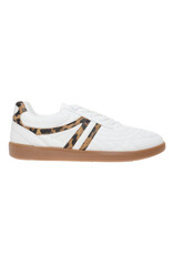Great-2 Quilted Sneaker with Leopard Combo