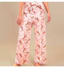 Vintage Cowgirl Pink Pajama Pants