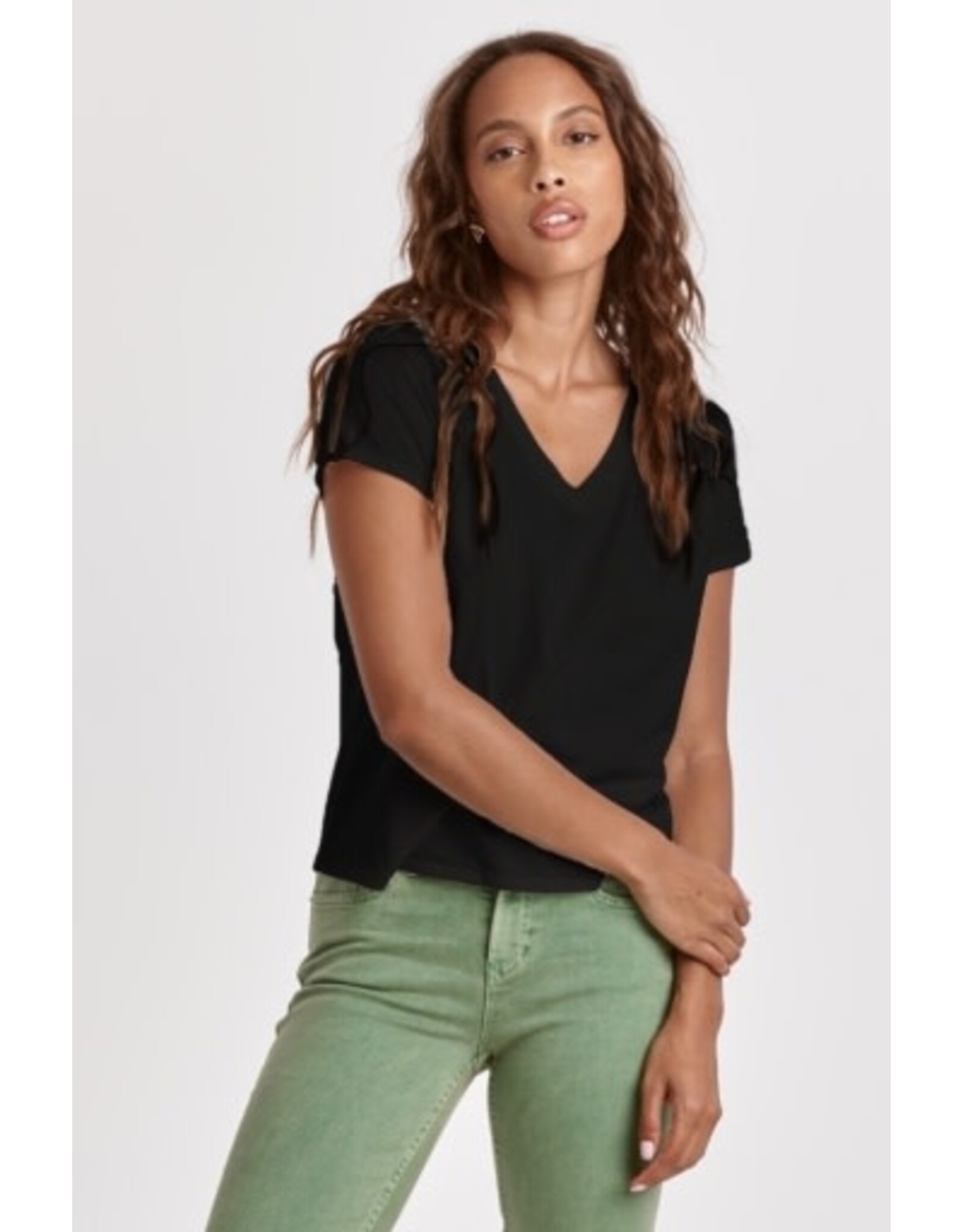 Dear John Denim Dear John Vani Short Sleeve Jersey Tee Black