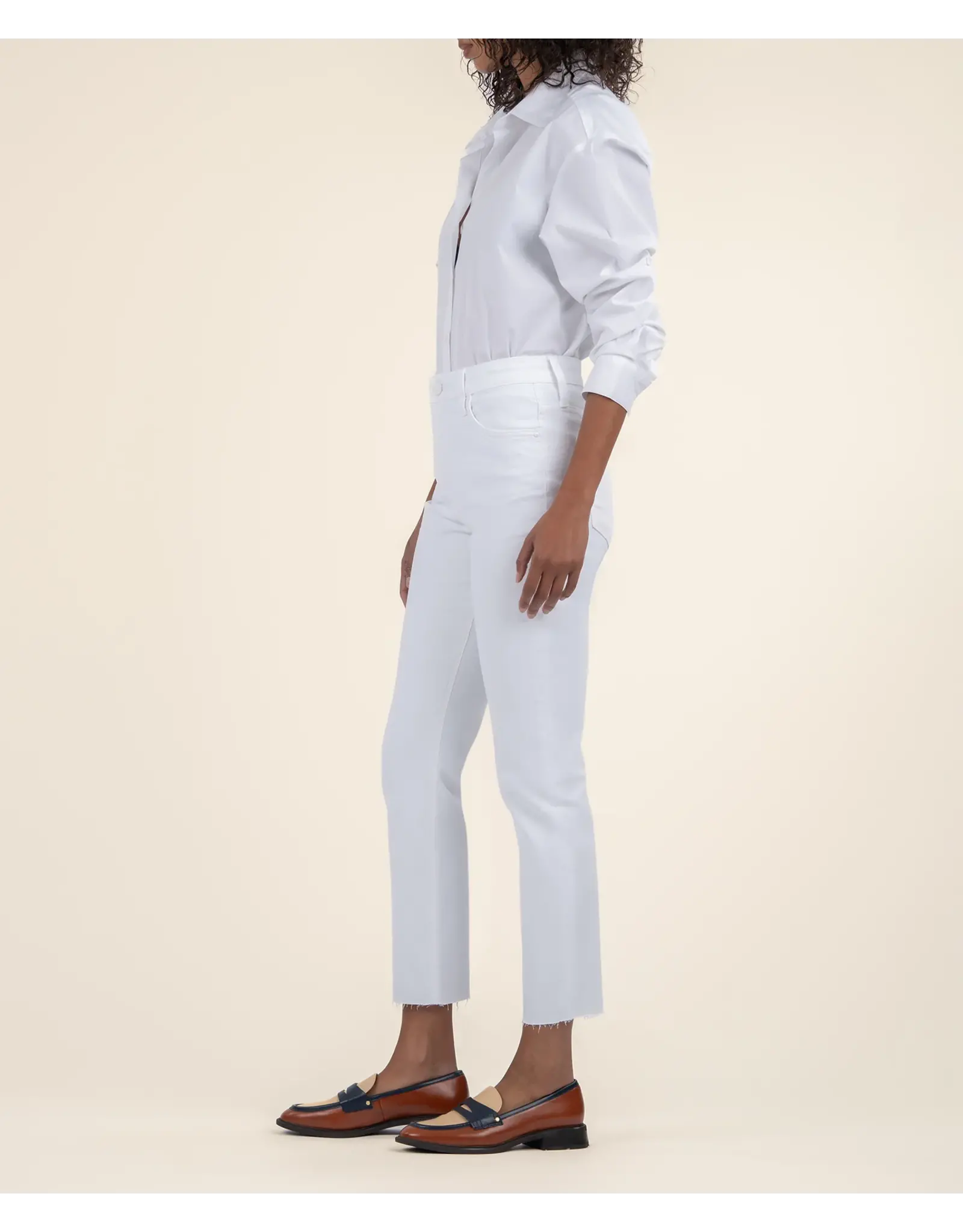 Kut from the Kloth / STS Blue KUT Rachael High Rise Mom Jean - Optic White