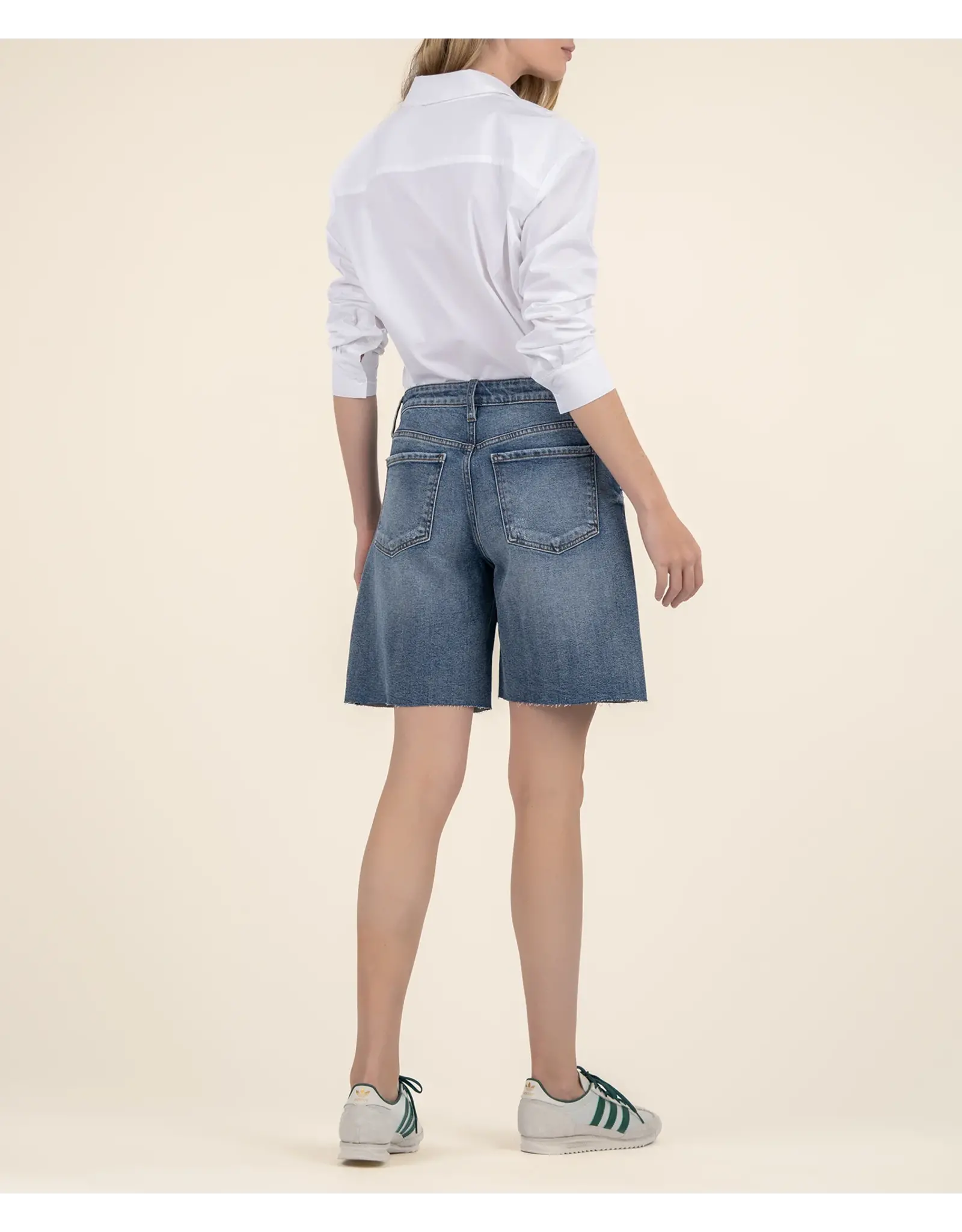 Kut from the Kloth / STS Blue KUT Hailey High Rise Bermuda Shorts - Vigor