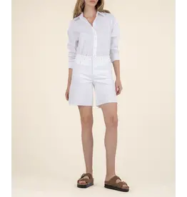 Kut from the Kloth / STS Blue KUT Hailey High Rise Bermuda Shorts - Optic White