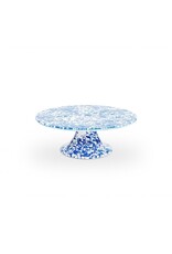 Enamelware 11" Cake Stand Splatterware