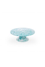 Enamelware 11" Cake Stand Splatterware