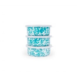 Marble Splatter 3-pc Storage Bowl Set