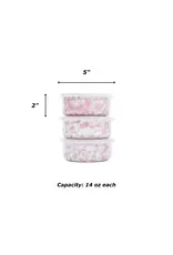 Marble Splatter 3-pc Storage Bowl Set