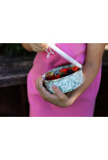 Enamelware 3-pc Storage Bowl Set Splatterware