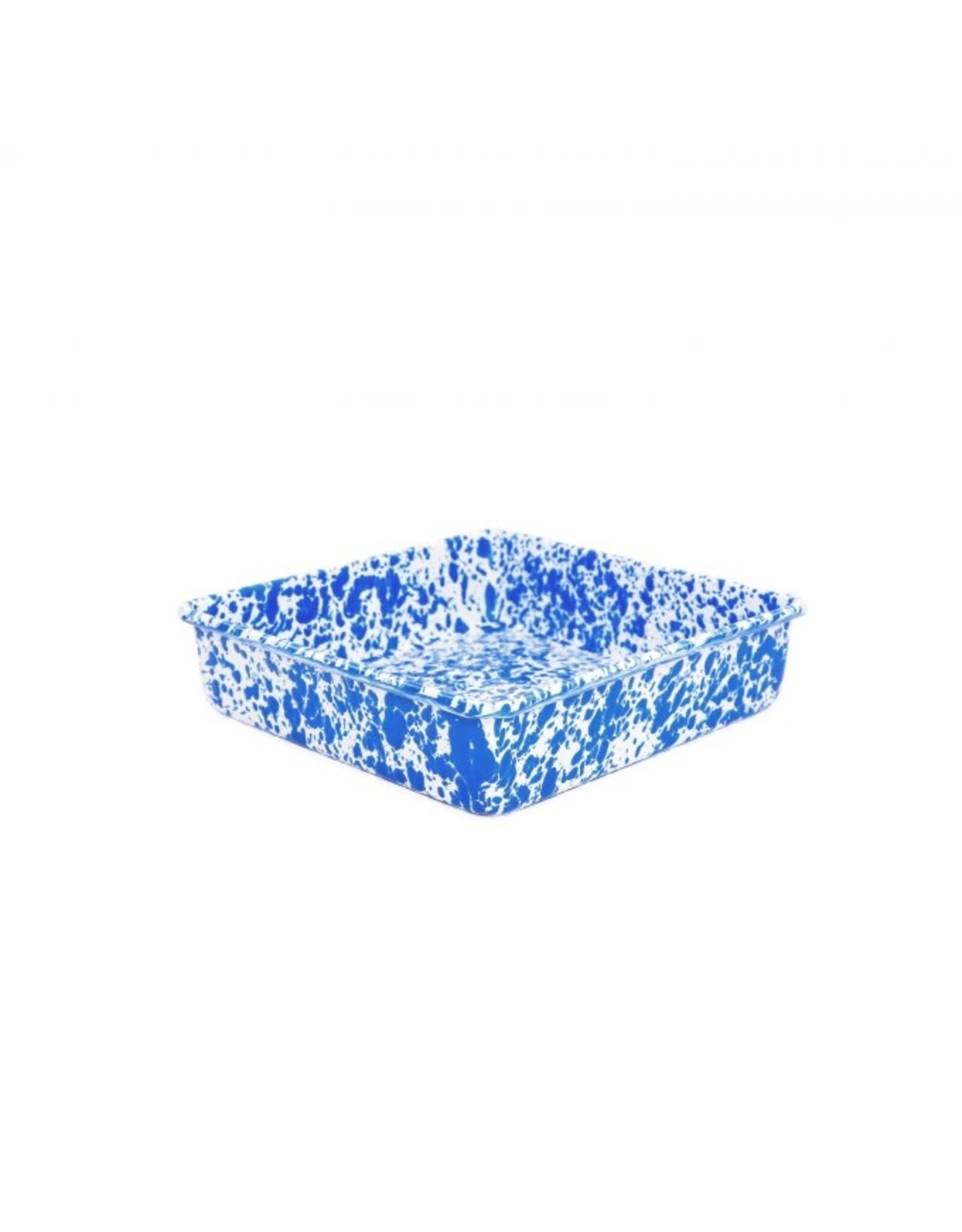 Enamelware Brownie Pan Splatterware