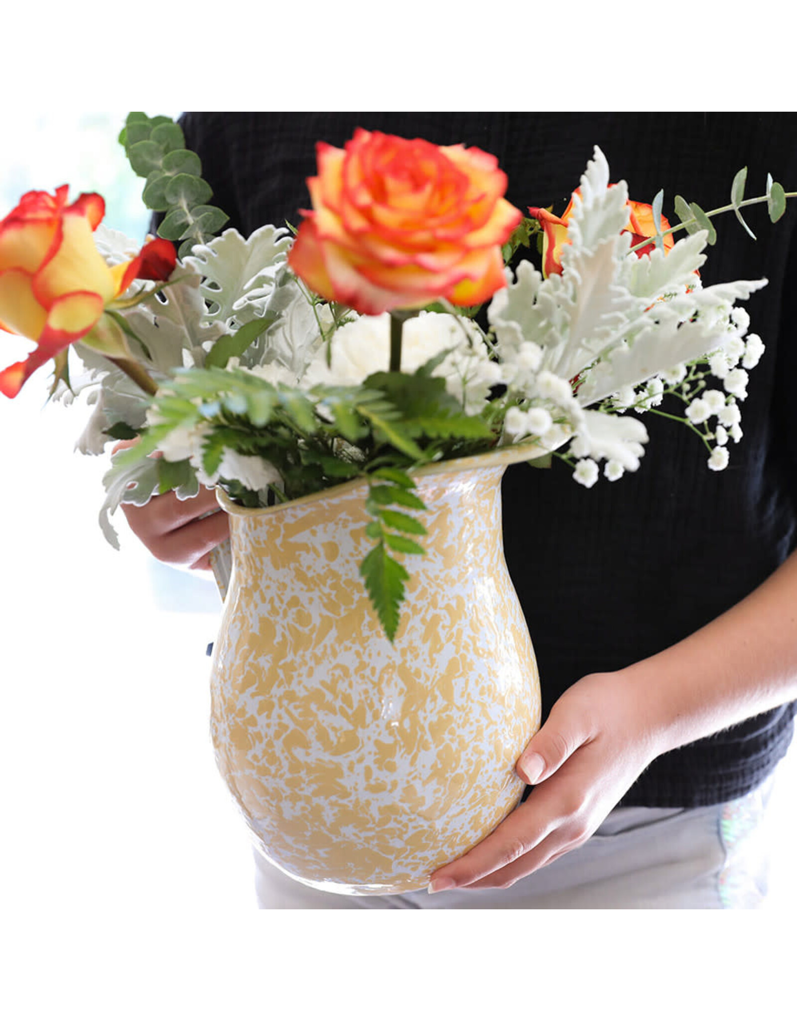 Marble Splatter 3 qt Large Pitcher