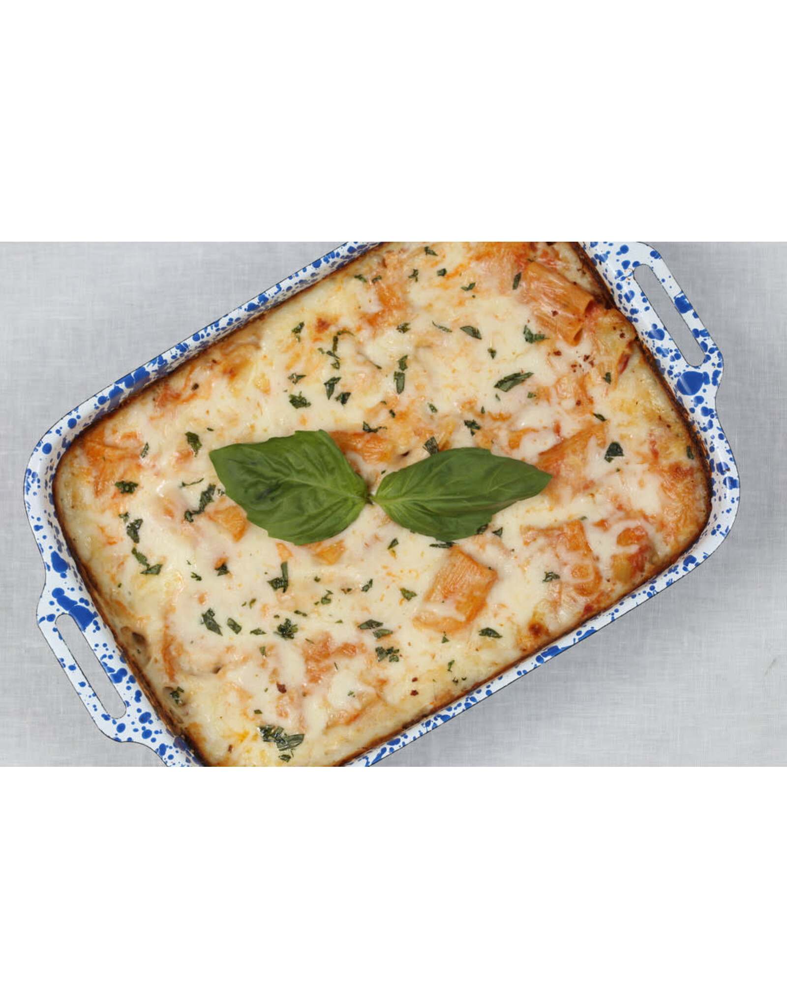 Enamelware Lasagna Pan Splatterware