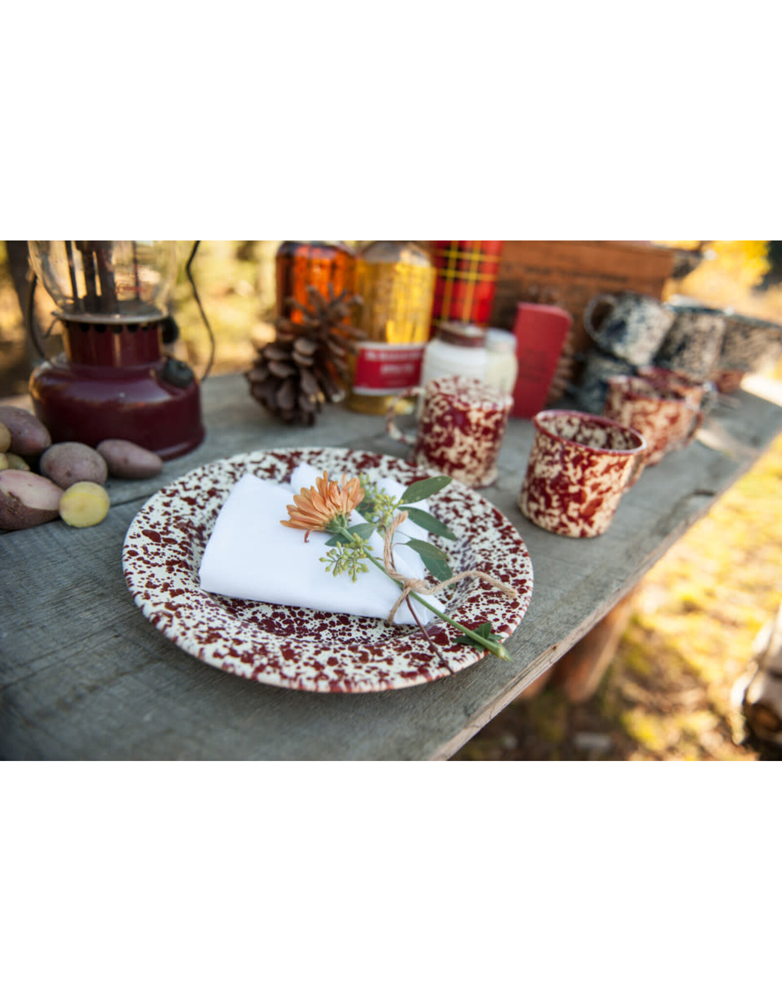Marble Splatter 10" Dinner Plate