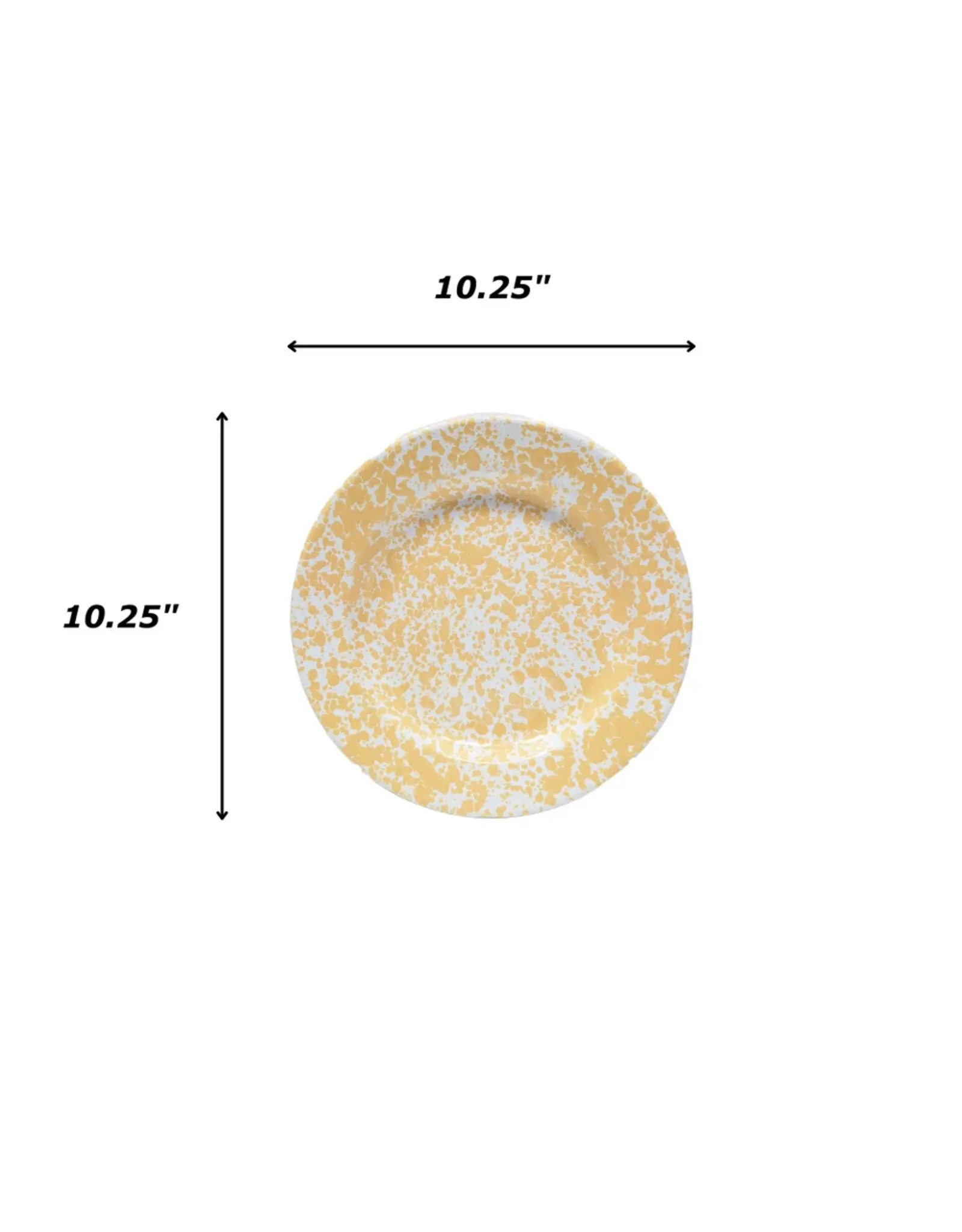 Marble Splatter 10" Dinner Plate