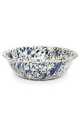 Navy/Cream Marble Splatter 8 qt. Medium Basin