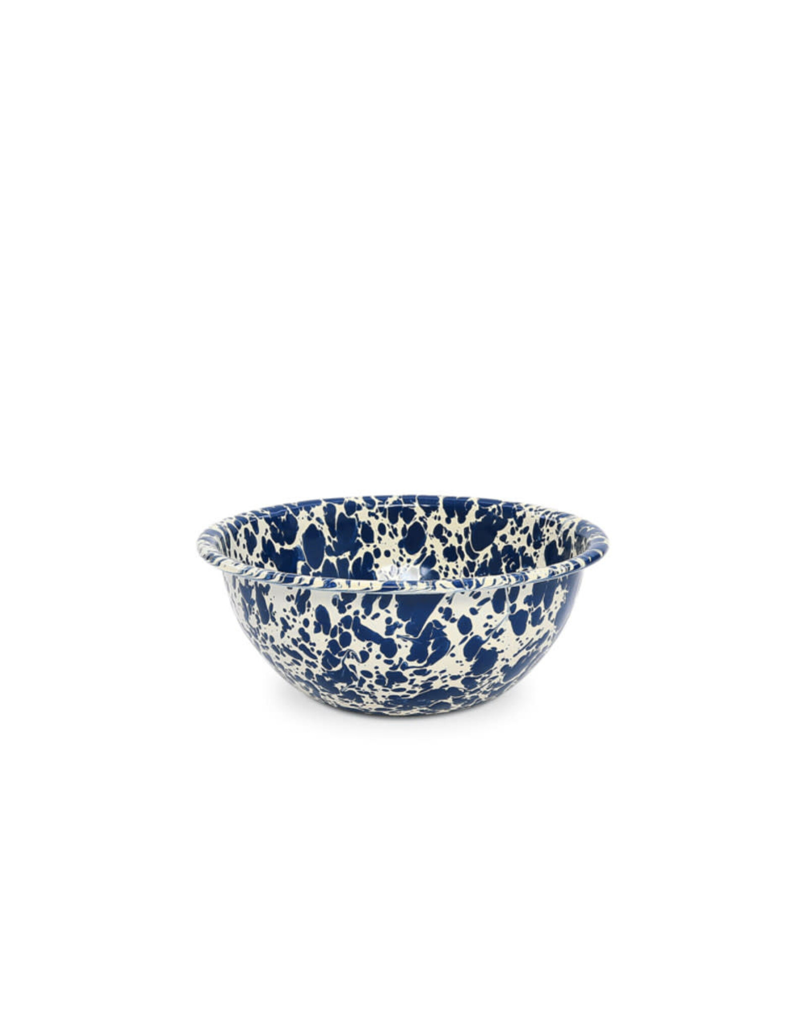 Navy/Cream Splatter 20 oz Cereal Bowl