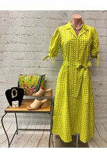 Darviny Alexandra Dress Citron Check