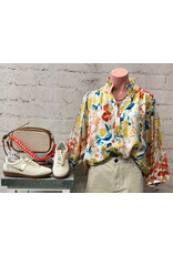 Meadow Chiffon Top