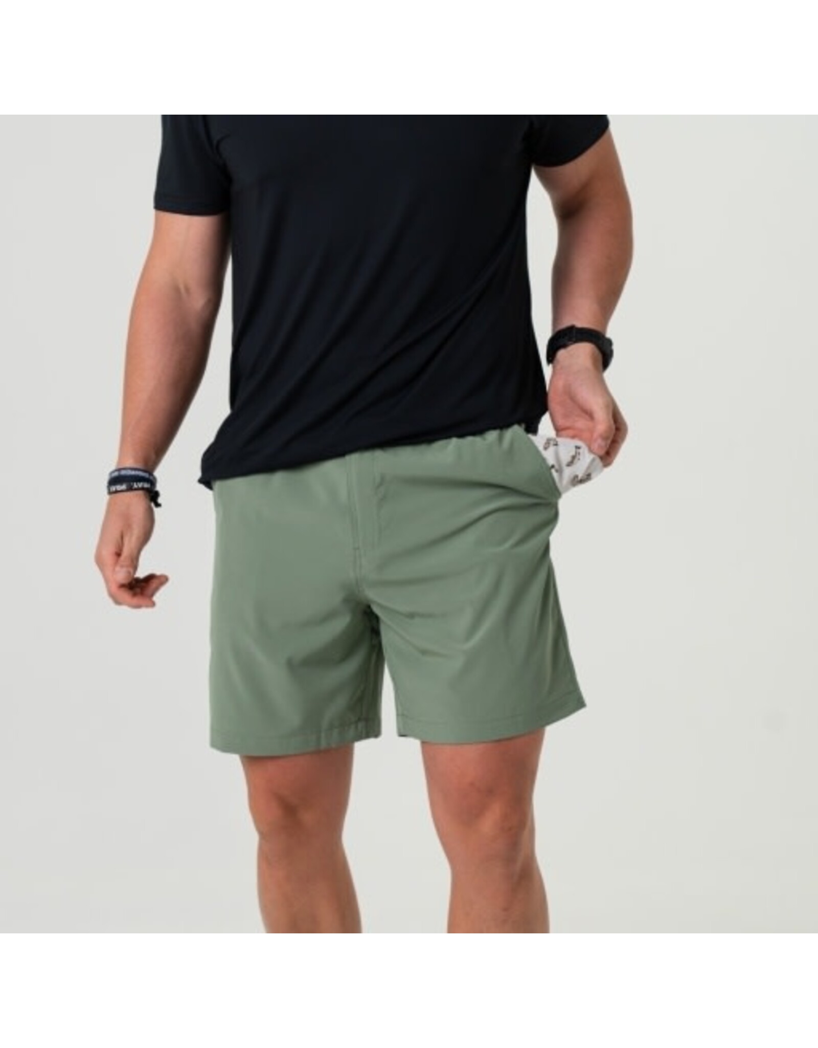 Burlebo Burlebo Everyday Short Light Sage - Fish Toss Pocket XLarge 7" (THE ORIGINAL)
