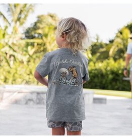 Burlebo Burlebo Youth Tee Camo Cowboy Up