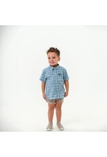 Burlebo Burlebo Youth Performance Button Up Angler's Choice