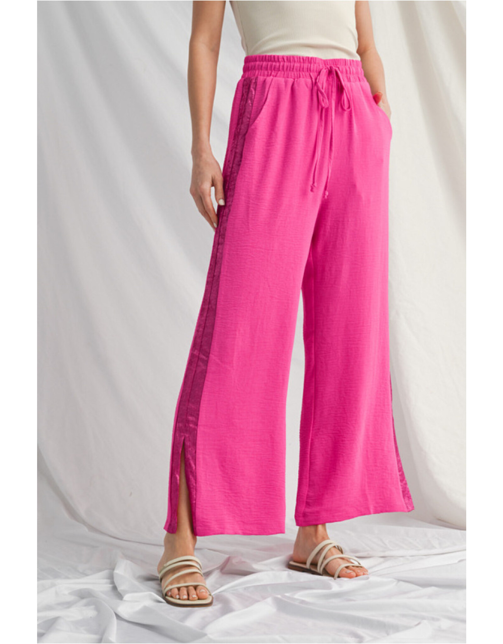 Robyn Drawstring Wide Leg Pants