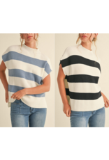 Rowan Striped Knit Pullover