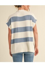 Rowan Striped Knit Pullover