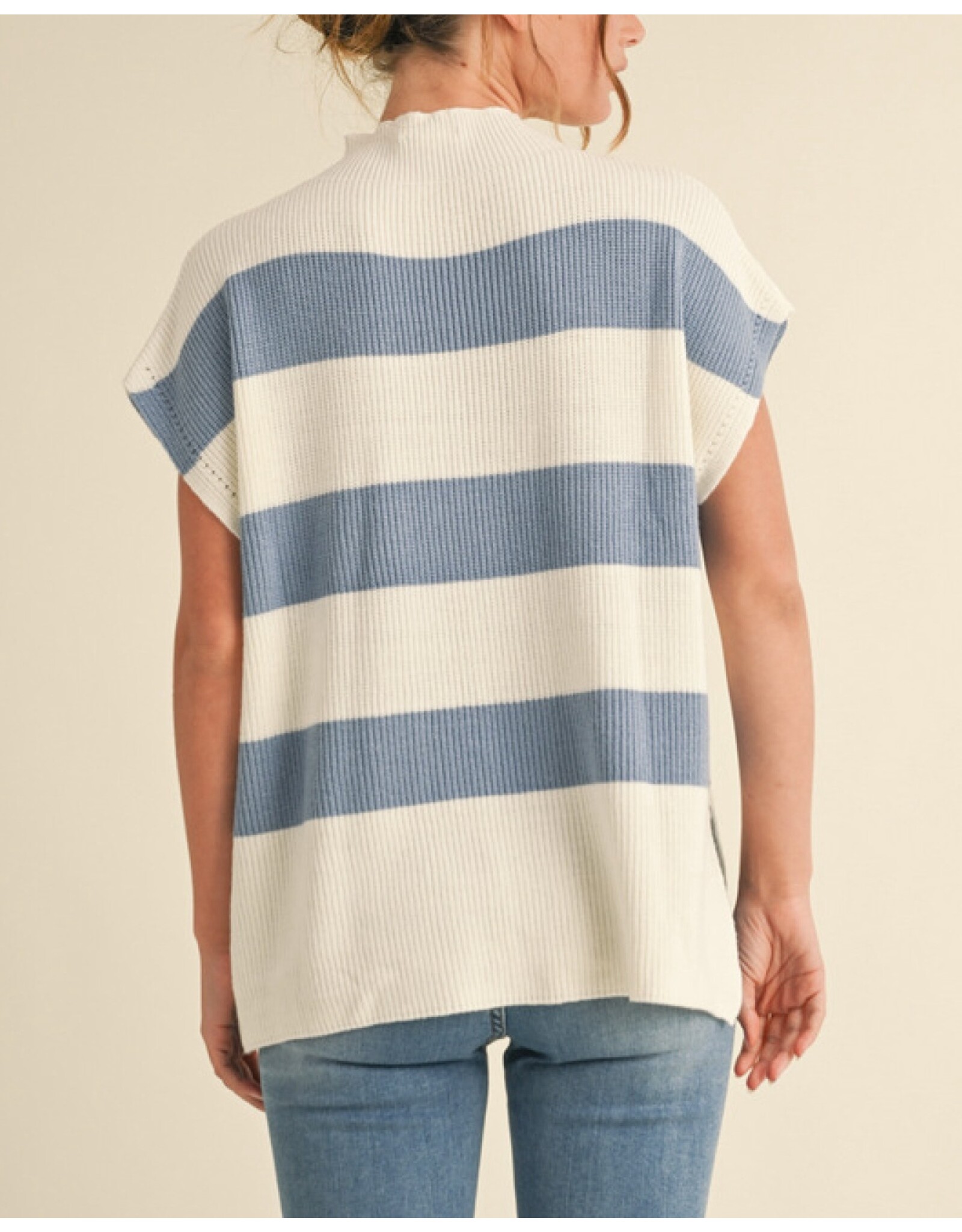 Rowan Striped Knit Pullover