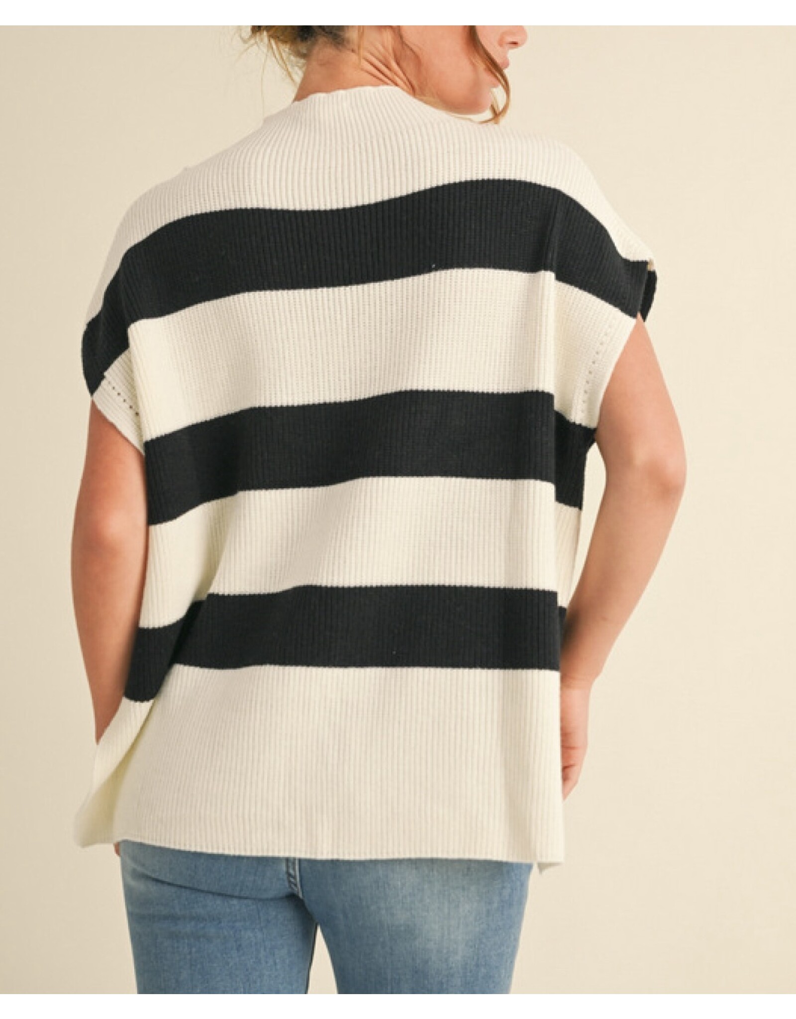 Rowan Striped Knit Pullover