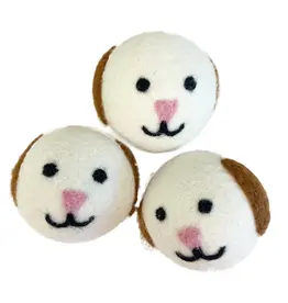 Wool Dryer Balls - Set of 3 Dog