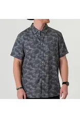 Burlebo Burlebo Performance Button Up - Stone Camo