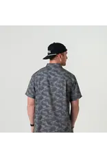 Burlebo Burlebo Performance Button Up - Stone Camo