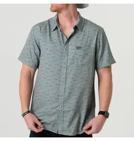 Burlebo Burlebo Performance Button Up - Vintage Cruiser