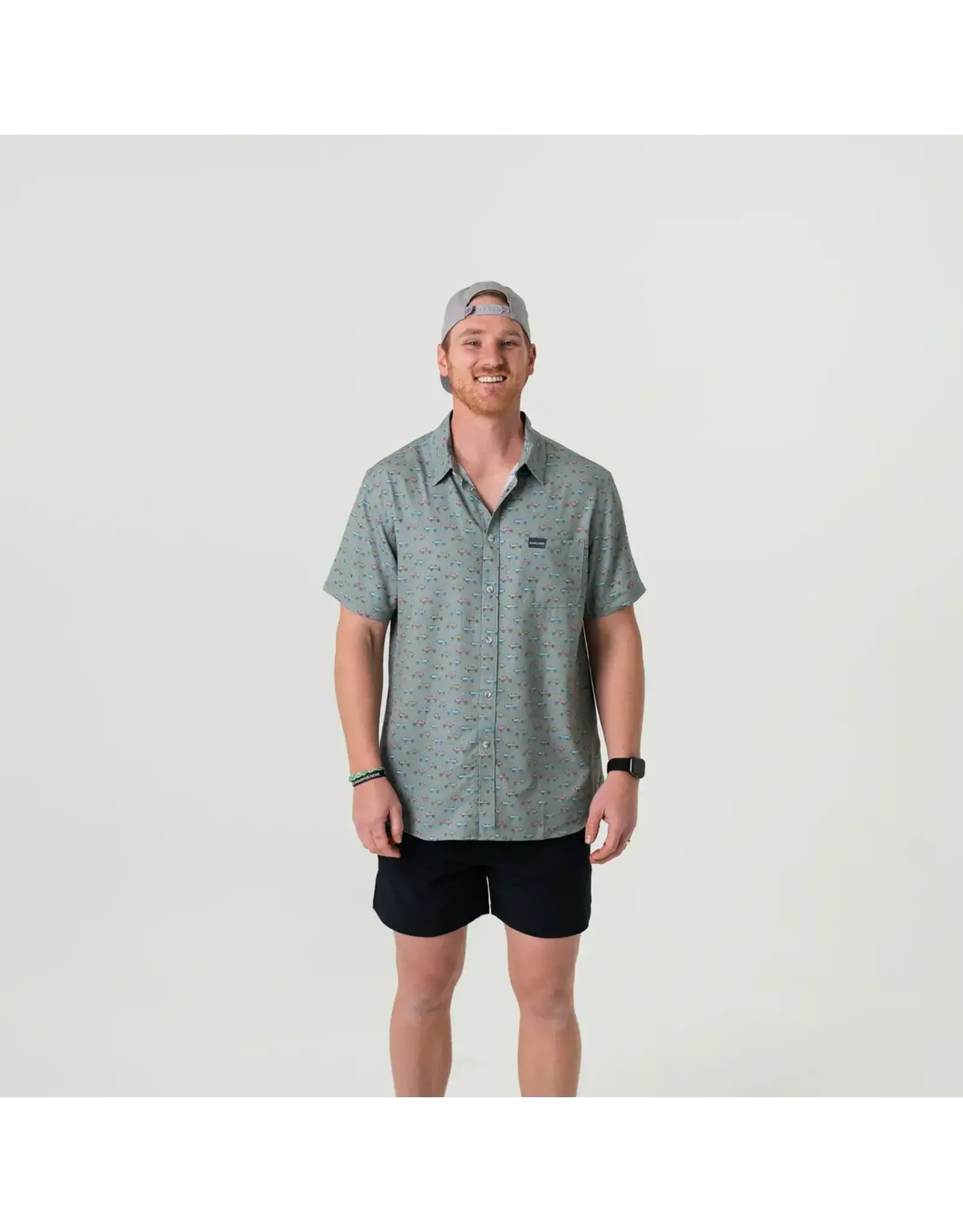 Burlebo Burlebo Performance Button Up - Vintage Cruiser