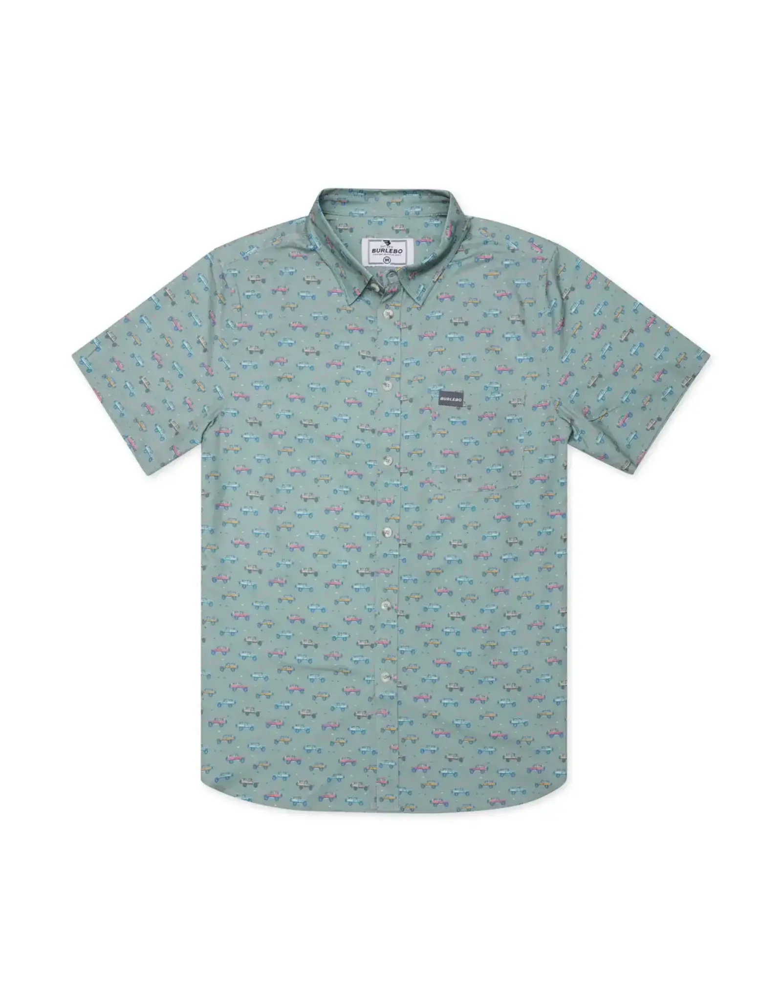 Burlebo Burlebo Performance Button Up - Vintage Cruiser