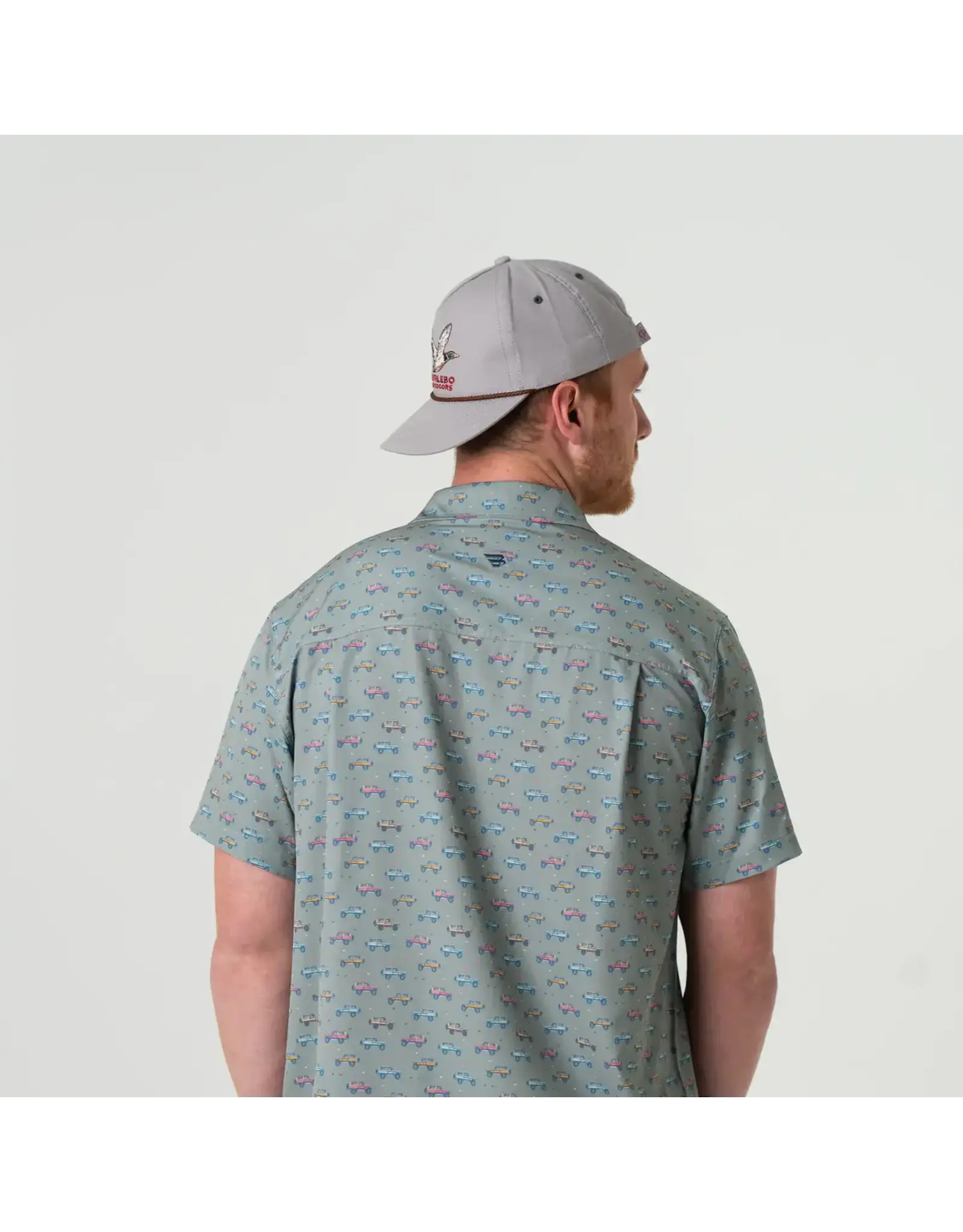 Burlebo Burlebo Performance Button Up - Vintage Cruiser