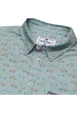 Burlebo Burlebo Performance Button Up - Vintage Cruiser