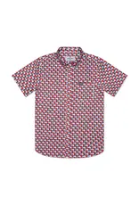Burlebo Burlebo Performance Button Up - Texas Flag
